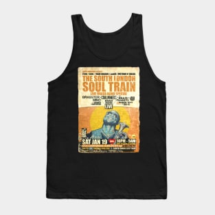 POSTER TOUR - SOUL TRAIN THE SOUTH LONDON 159 Tank Top